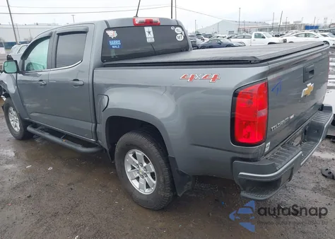 2019 Chevrolet Colorado Wt из США, поврежденный, VIN 1GCGTBENXK1329095